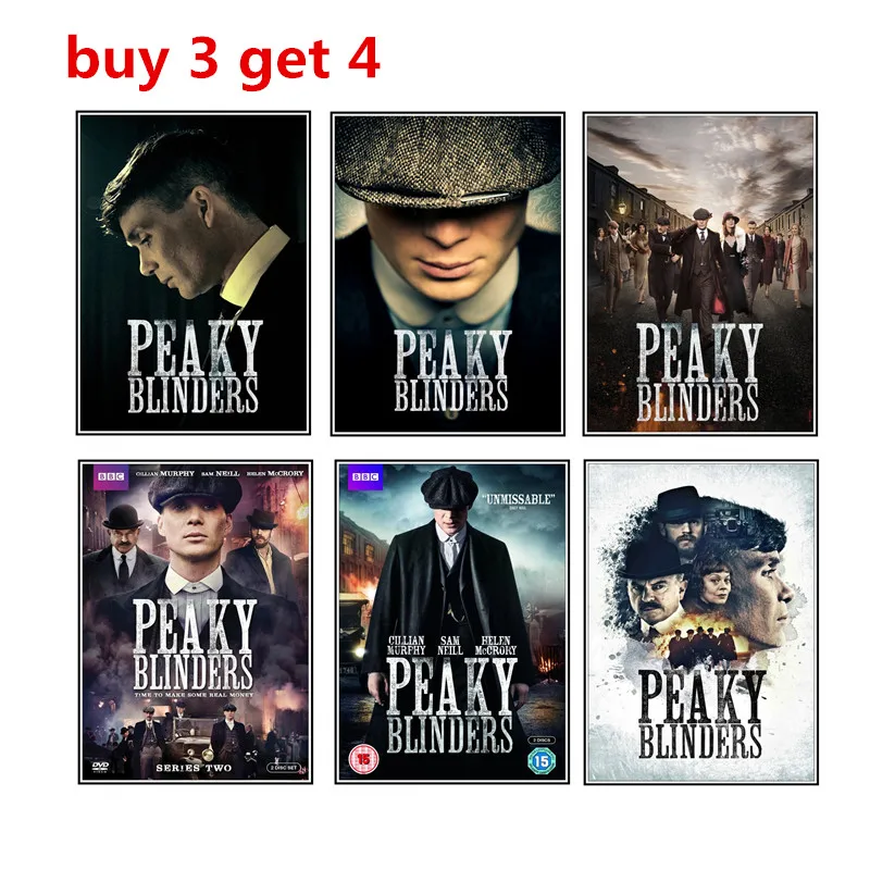 Peaky Blinders Movie TV Wall Art Wall Decor Silk Prints Art Poster