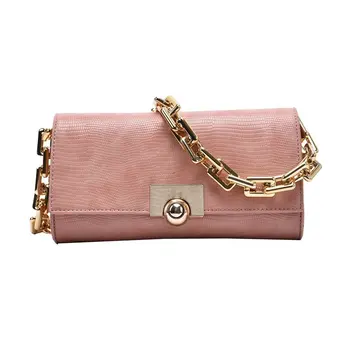 

Fashion Female Messenger Bag Square Female New Shoulder Bag Small Elegant Youth Office Bag Artificial Leather Chains Bags