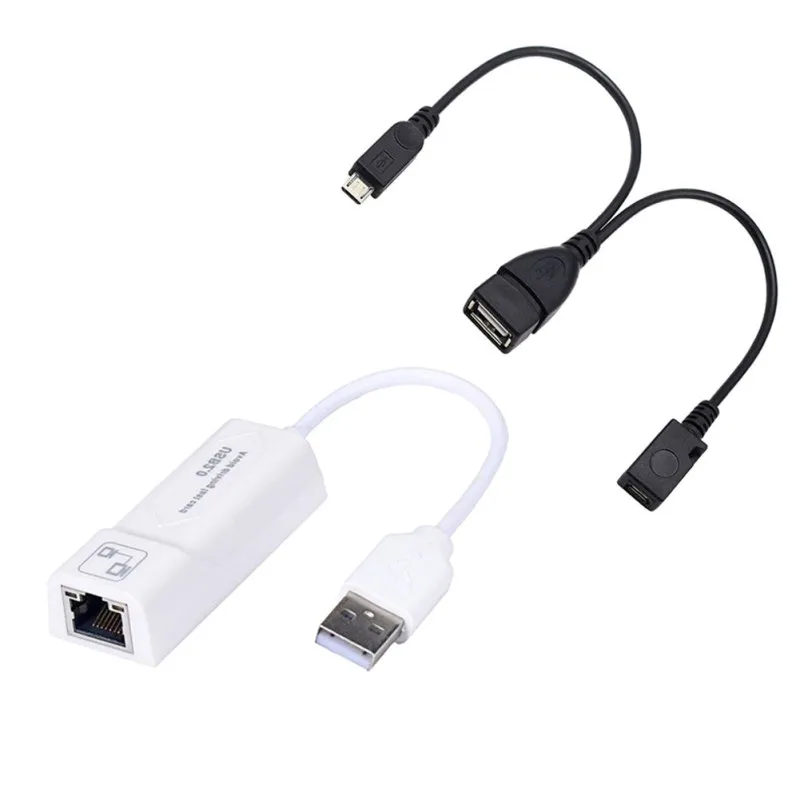 USB LAN Ethernet адаптер уменьшает буферизацию для 2 го поколения Amazon Fire TV Stick Plug And Play Sticks