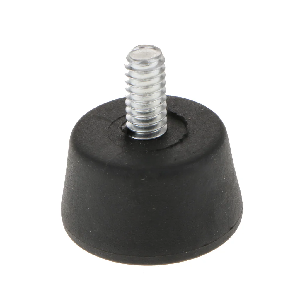 Tripod Spike Feet Rubber 1/4'' Screw for Manfrotto Vinten Arca Swiss Monopod Foot Universal