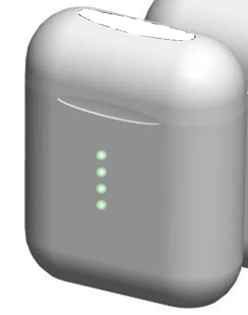 I3000 TWS F13 Рог беспроводной Bluetooth 5,0 наушники Спортивный Пот наушники сенсорные наушники PK W1H1 чип i10 tws i80 i100 tws - Цвет: white