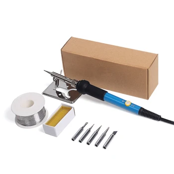 

EU 220VProstormer 60W electric iron sleeve thermostat welding repair tool circuit board Heat Pencil kit 220V