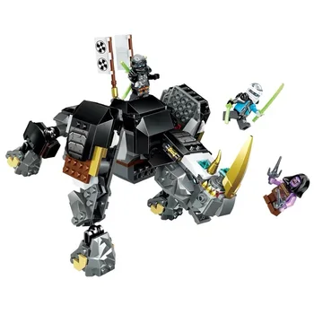 

61069 Ninja Zane's Mino Creature Rhino Mech Building Block Figures building toy for kids