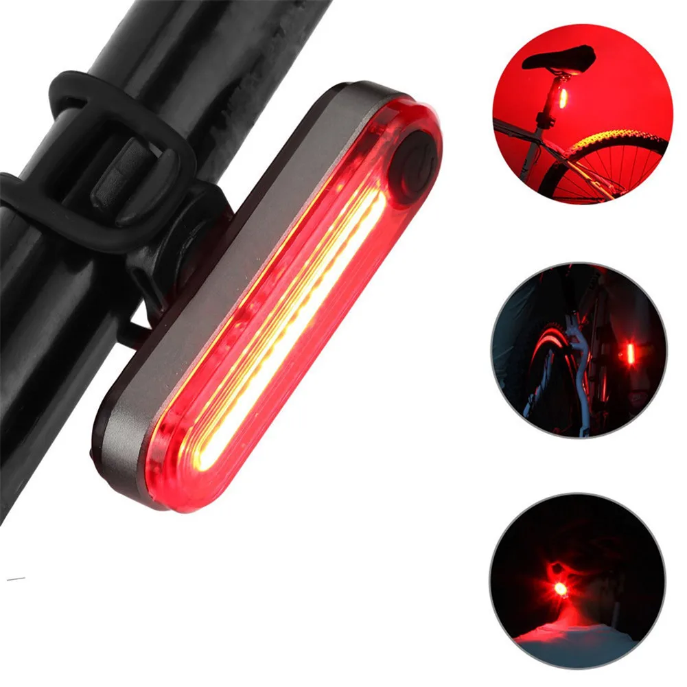 Usb Rechargeable Bike Light Front Handlebar Cycling Led Light Battery Flashlight Torch Headlight Bicycle Accessories