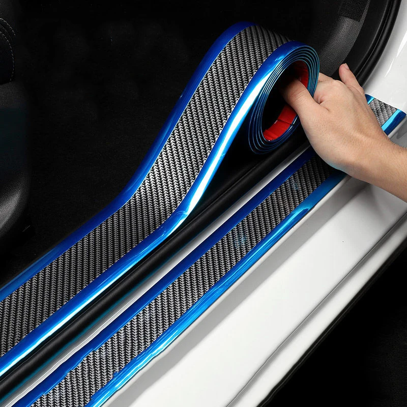 

For Renault Seat Dacia GMC Vauxhall Lada For Automobile Threshold Door Anti-kick Protection Sticker Protective Strip Sticker