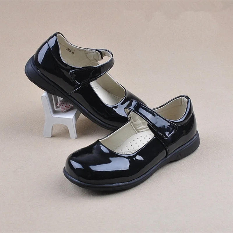 girls shoes Children Girl Student Shoes School Black Leather Shoes Girls Fashion Princess Shoes Kids Classic Glowing Uniforms Sinlge Shoes slippers for boy Children's Shoes