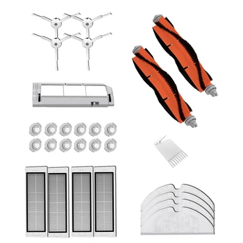 

AD-For Xiaomi Roborock Robot S50 S51 Vacuum Cleaner Part Filter Main Side Brush Set