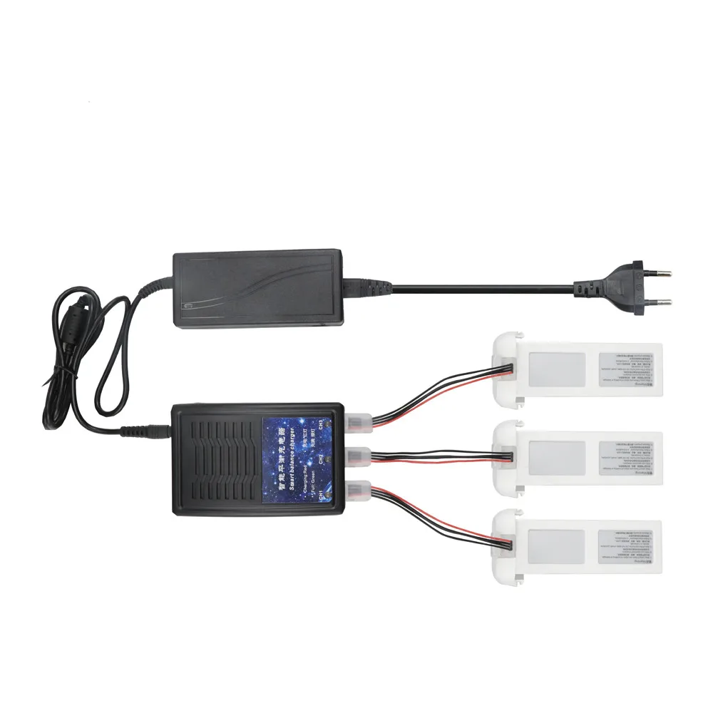 Запчасти и accs Smart Balace зарядное устройство+ 3 шт. батарея подключенный кабель для XiaoMi Fimi A3 Квадрокоптер дистанционное управление игрушки Прямая поставка
