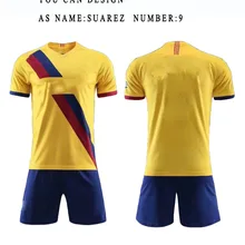 Футбольные майки для мальчиков 19 Survetement Футбольная форма Детские тренировочные высококачественные майки под заказ Детские комплекты футбольные формы