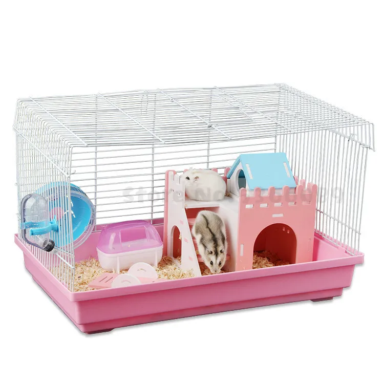 

Basic Cage Hamster Cage Double-decker Luxury Villa Castle Hamster Nest Pet Jinsong Oversized Villa