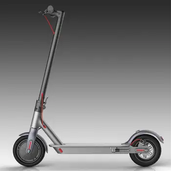 

250W Electric Scooter Ultralight Skateboard Folding High Speed Electric Scooters 25km/h For Adult Grey 8.5inches Tire E-Scooter