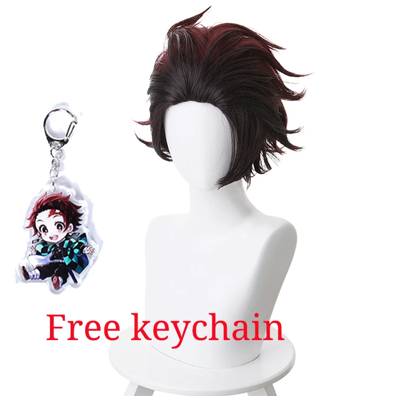 TDAICHAN Anime Demon Slayer Kimetsu No Yaiba Tokitou Muichirou Ponytails Wig Cosplay Agatsuma Zenitsu Kamado Tanjirou Keychain -Zentai shop online Hd3c960c884d348c6bebd58cc156e7e63j.jpg