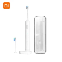 Xiaomi Mijia электрическая зубная щетка Водонепроницаемая беспроводная перезаряжаемая Портативная звуковая зубная щетка для путешествий с подарочной коробкой Рождественский подарок