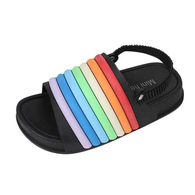 boys rainbow sandals