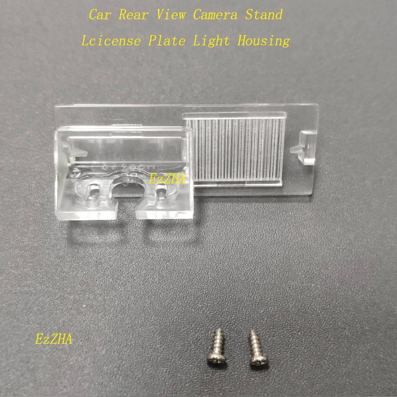 

EzZHA Car Rear View Backup Camera Bracket License Plate Light Housing For Peugeot 207 208 301 307 307CC 308 3008 407 408 508