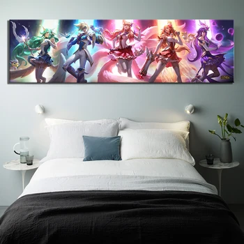 

1 Piece Games Art Print League of Legends Poster Picture LOL Game Poster Canvas Art Decorative Painting for Home Decor Wall Art