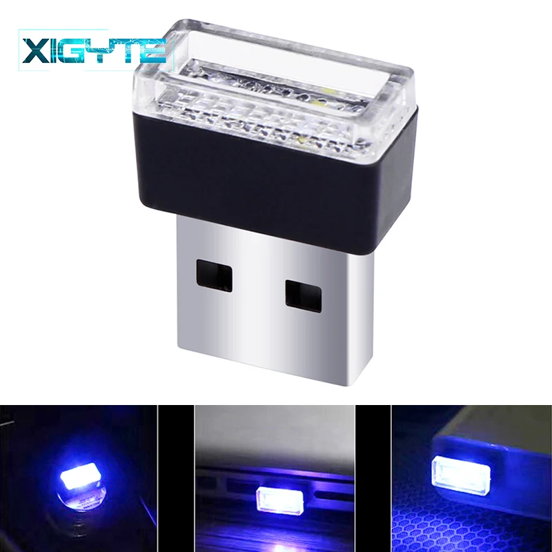 Автомобильная светодиодная атмосферная лампа T10 1156 с USB декоративная аварийное