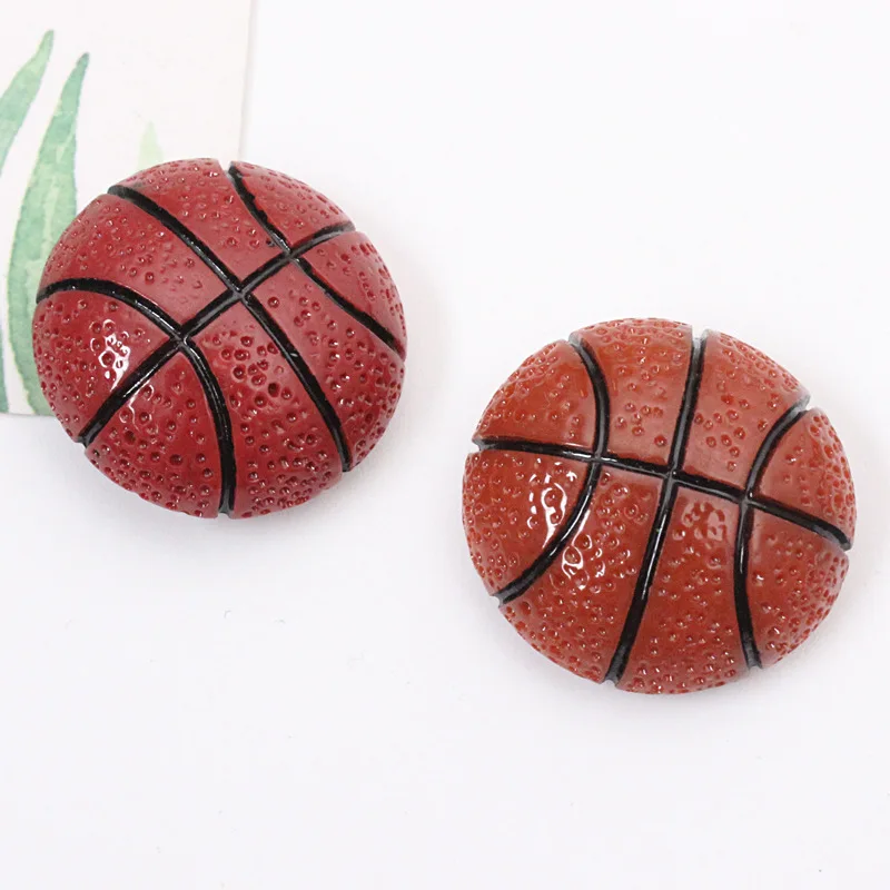 2 шт. 3D Футбол Баскетбол волейбол Гольф холодильник магниты на холодильник магнитные наклейки украшение на холодильник наклейки - Цвет: Basketball
