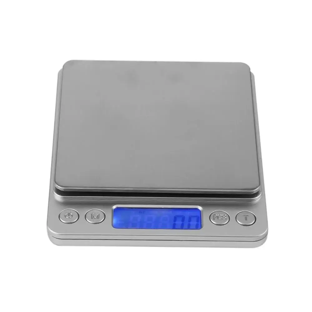 

3000Gx0.1G High Precision Stainless Steel Digital Pocket Scale Jewelry Weight Electronic Balance Gram LCD Display