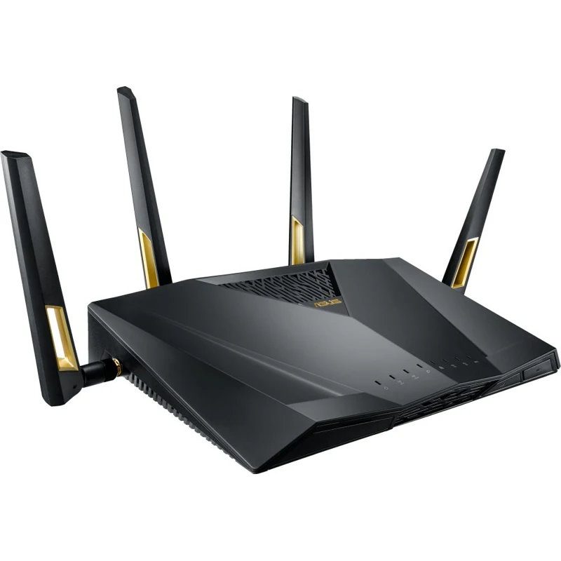 Роутер беспроводной Asus RT-AX88U AX6000 10/100/1000BASE-TX/4G ready черный