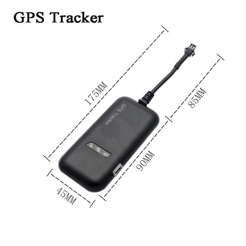 Gps-трекер мониторинг в реальном времени для автомобиля/караванов/мотоцикла/транспортного средства/RV/лодки Противоугонная Сигнализация напоминание о превышении скорости gps локатор