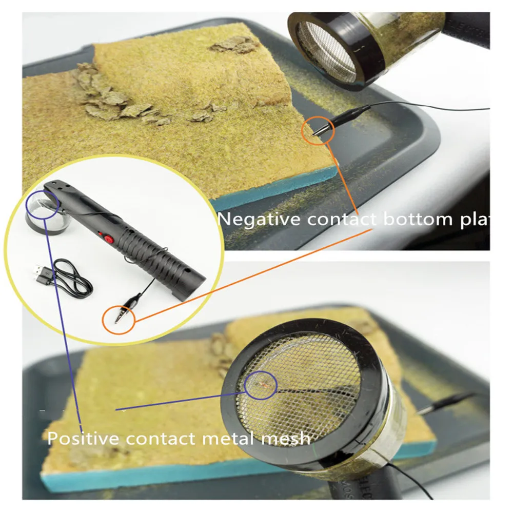 architecture model3mm flock grass ho train layout10