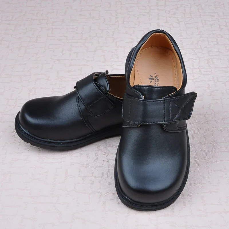 

Kids Shoes for Baby Boys Performing Leather Shoes Black Flats Dancing Wedding Patent Leather School Students Shoes for Children
