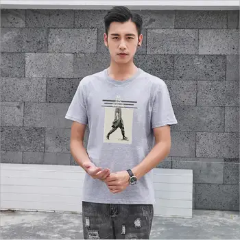 

2019 New Summer High Quality Brand Men T-shirt Casual Short Sleeve O-neck Fashion Printed Cotton T Shirt Tees Shirts