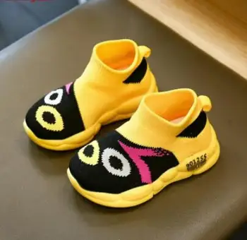 

Autumn Winter Kids Shoes Baby Boys Girls Children's Casual Warm Boots Breathable Soft Running Sports Shoes Size 21-30
