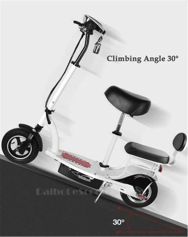 Daibot Folding Electric Bike Adult 2 Wheel Electric Bicycle 36V 350W Mini Ladies Electric Bicycle Scooter With Anti-theft System (35)