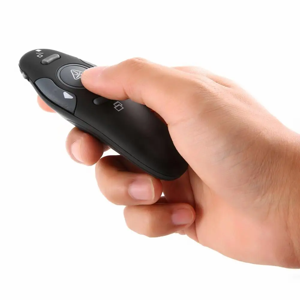Presenter with ppt pointer Remote Control PPT Powerpoint Presentation Remote wireless presenter on power pointer