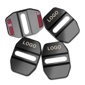 

4pcs Car Door Lock Cover For AMG Mercedes Benz W212 W205 W202 W204 W176 C43 C63 E63 AMG Mercedes Car Lock Cover Auto Porducts