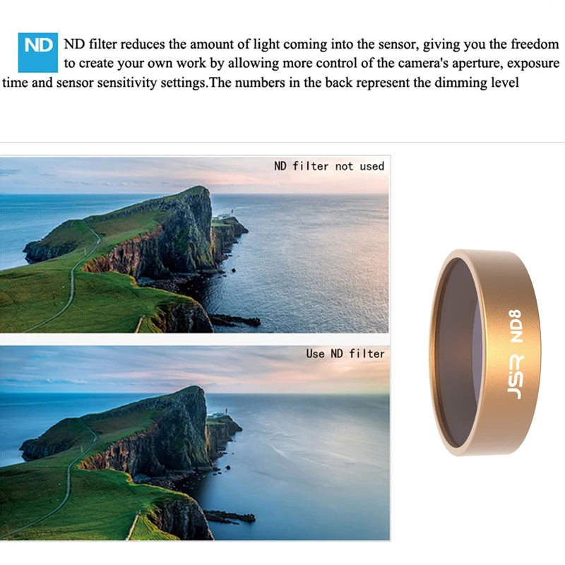 Набор фильтров для объектива ND4/ND8/CPL/STAR для камеры FIMI X8 SE HD 4 K, аксессуары для фильтров камеры