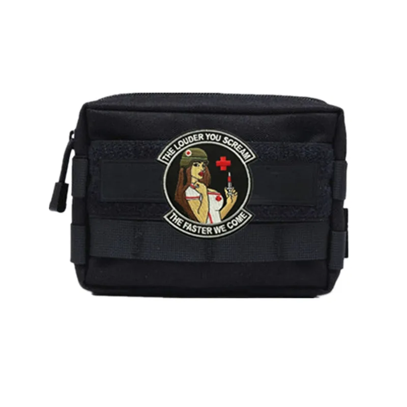 New Embroidered Badges HOOK & LOOP Patches Clothes Accessories Military Tactical Patch Appliques Armbands