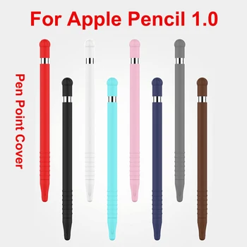 

Silicone Sleeve Cap Tip Cover Holder Tablet ipod Touch Pen Stylus Pouch Sleeve For Pencil 1 1st TPU Case For Pencil 1
