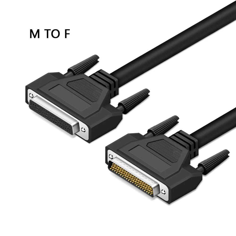 DB62 62 pin D-Sub 62P мужчин и женщин последовательный разъем кабельный удлинитель 1 м 1,5 м 3 м 5 м - Цвет: Male to Female