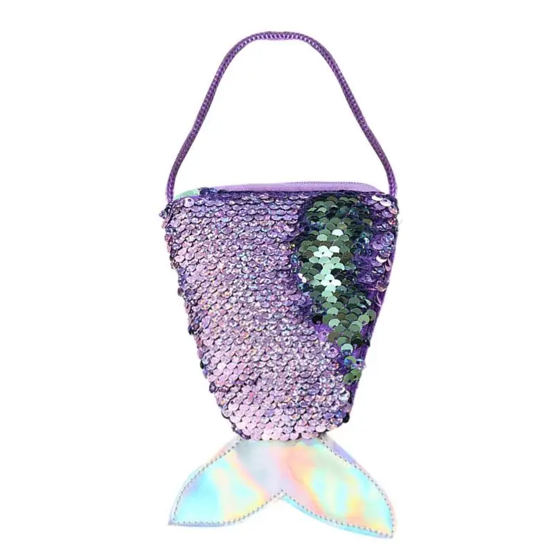 purple Блестки любящее сердце для детей плеча монет сумка для маленьких девочек мини Удобные сумки через плечо мальчиков маленький детский кошелек для монет Сумки - Цвет: purple