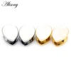 Alisouy 2pcs Ear Tunnels Plugs Gauges Stainless Steel Water drops Shell Ear Expander Stretcher Earrings Piercing Body Jewelry ► Photo 2/6