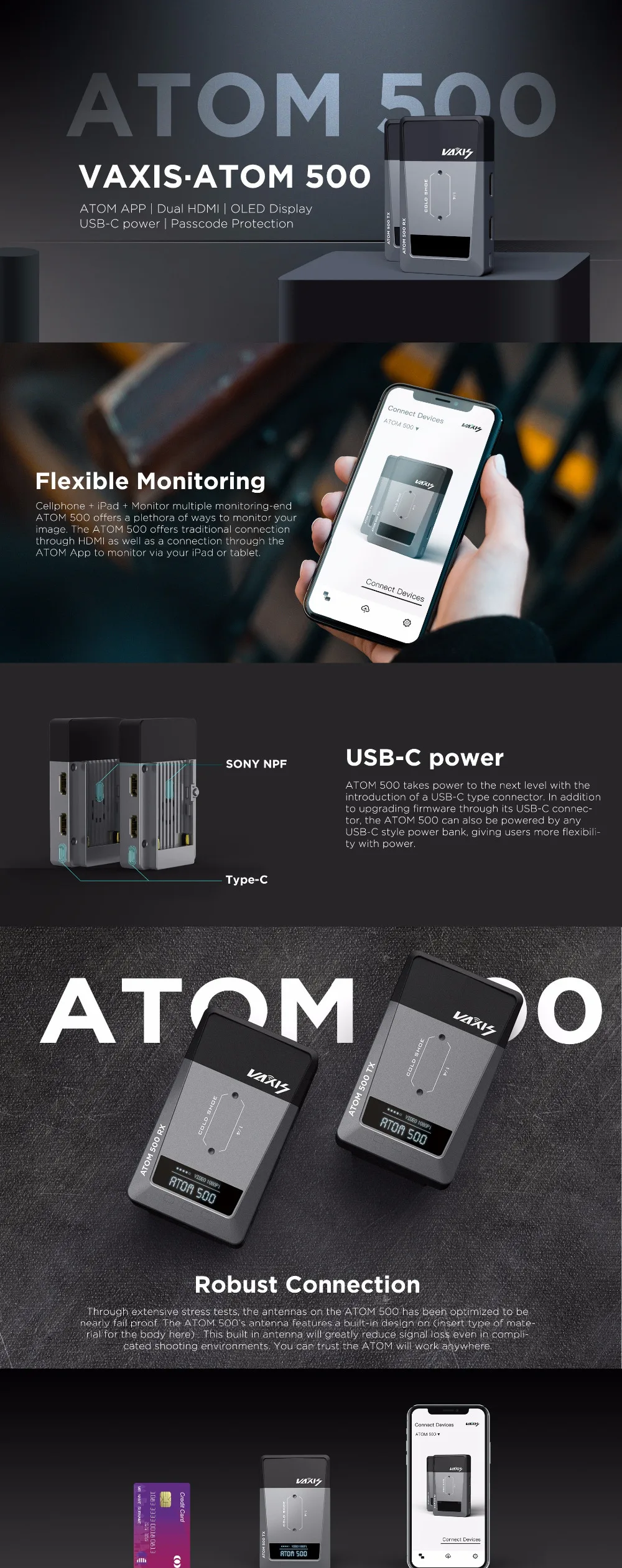 Vaxis Atom500-4