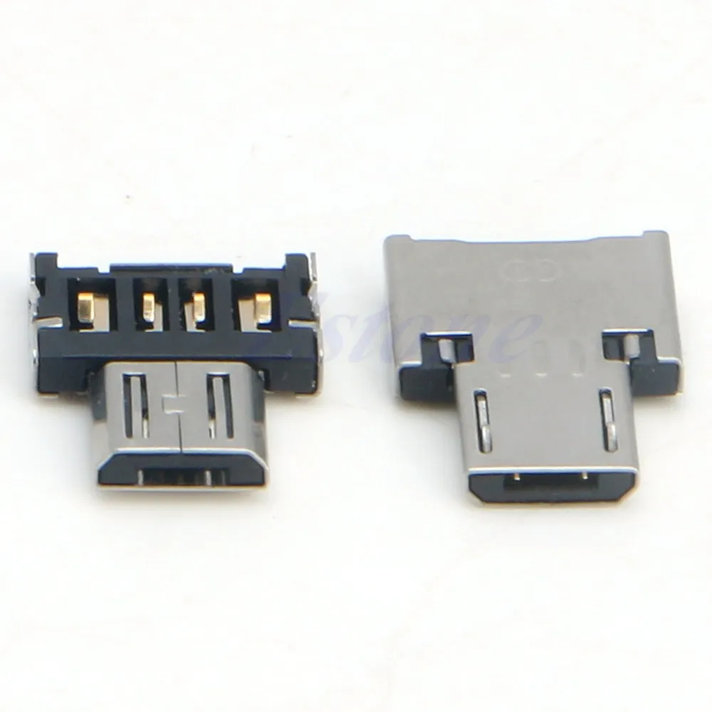 2 шт USB Micro Мужской к USB Женский OTG адаптер конвертер для телефона Android планшета