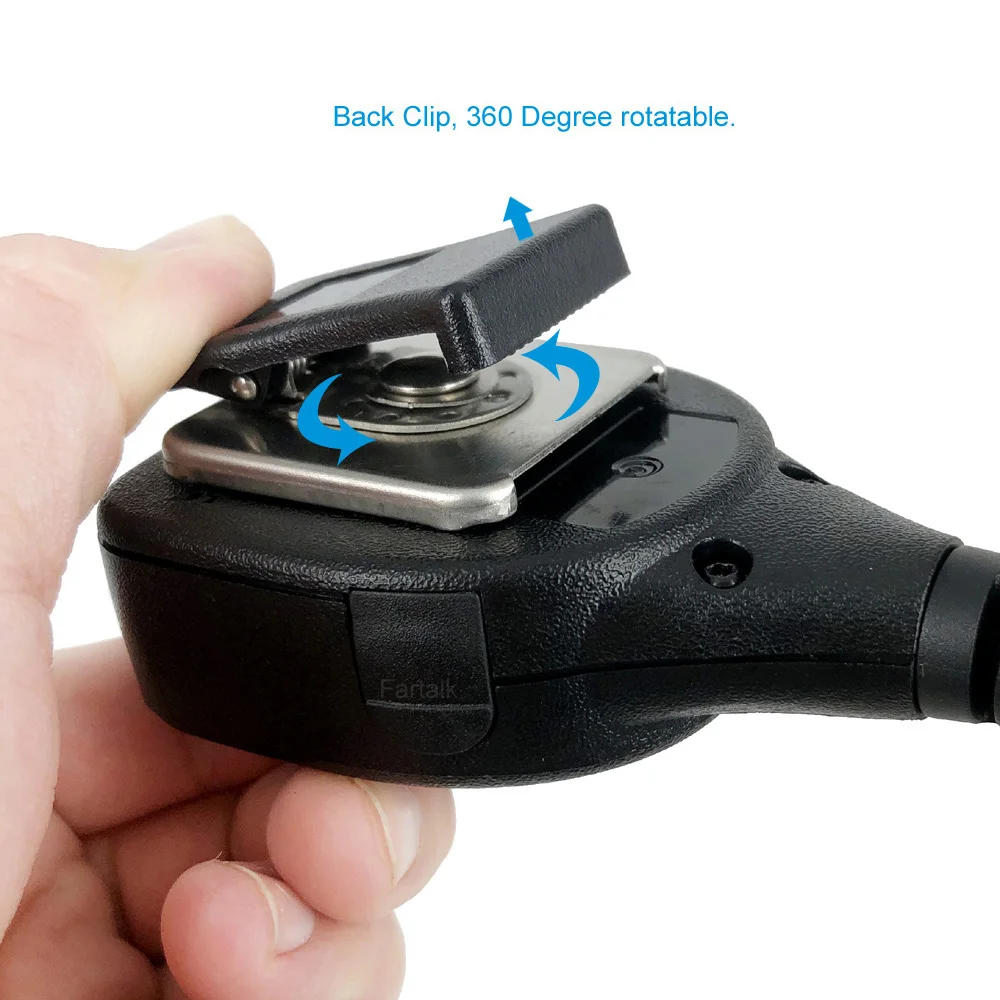 Acoustic Tube Headset MIC For Radio Motorola GP328PLUS - Foto 2