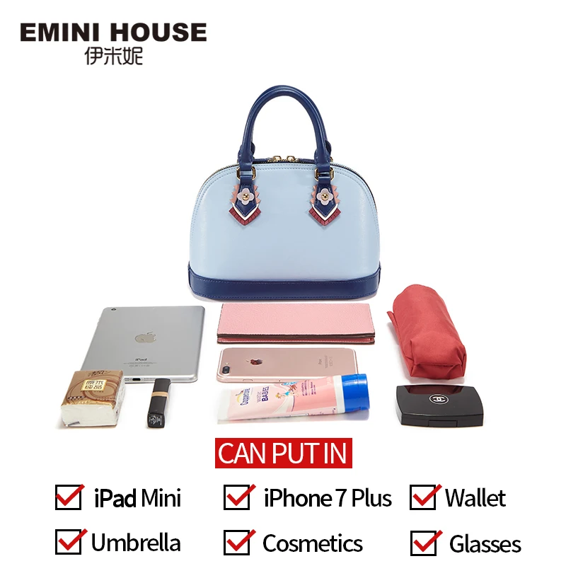 Сумка ракушка EMINI HOUSE в индийском стиле роскошные дизайнерские дамские сумочки из