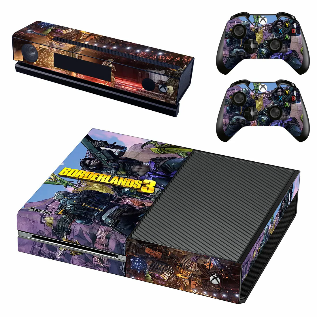 Наклейка borderland 3 для Xbox One консоли и Kinect и 2 контроллера для Xbox One