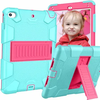 

Tablet Case for Ipad Mini 4 Mini 5 7.9 Inch Rugged Drop Protection Children Silicon and PC Kickstand Stand Cover Funda+pen