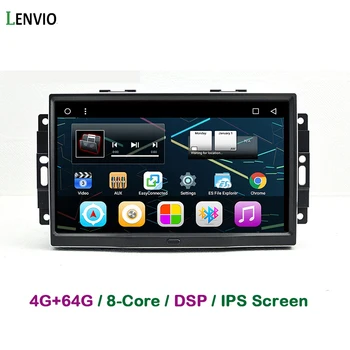 

RAM 4GB+64GB Android 8.1 CAR GPS DVD Player For Dodge Journey Jeep Cherokee Commander Compass Wrangler 2004-2008 Chrysler 300C