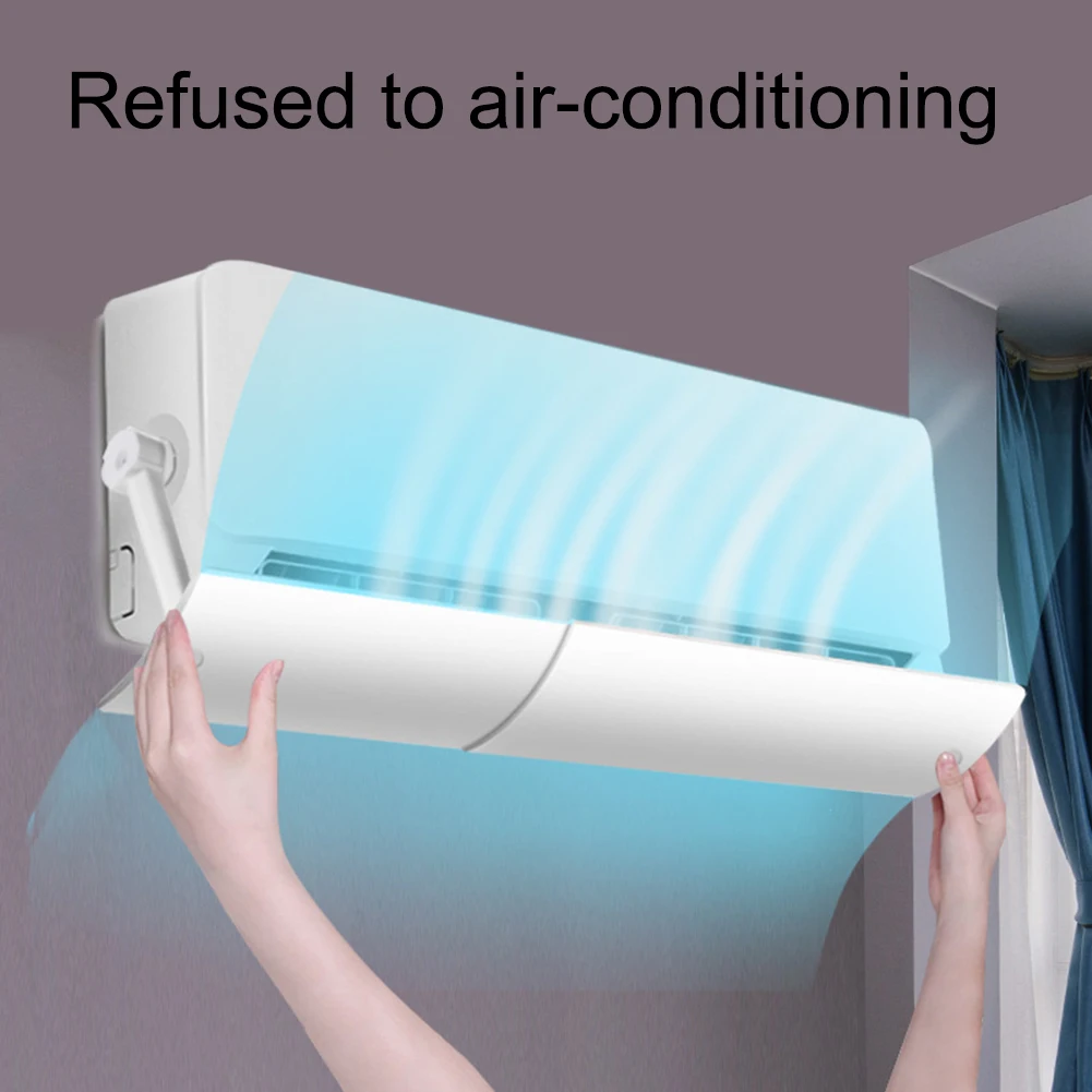 Scalable Hanging type c Anti direct Blowing Air Deflector Household Air