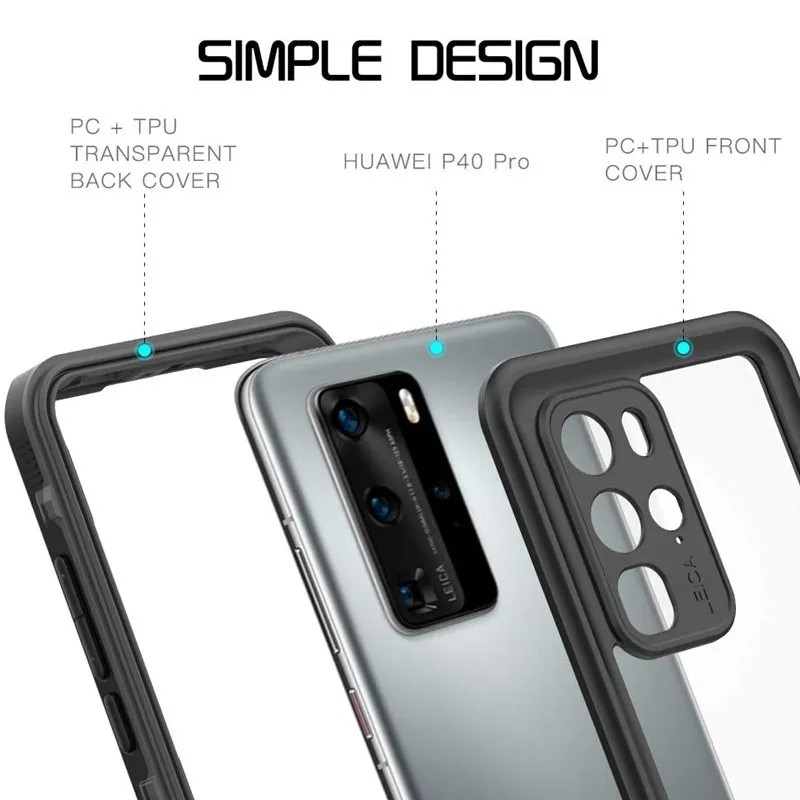 huawei p40 PRO Plus waterproof case (5)