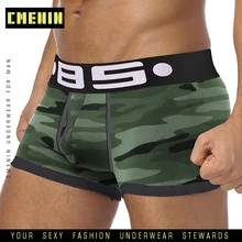 Мужское нижнее белье; трусы-боксеры мужские трусы хлопковые мужские трусы мягкие шорты дышащие Cuecas Homme boxerкороткие Gay BS140