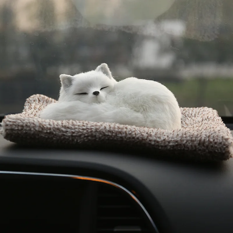 Сонная собака кошка панда лиса красота гармоничный счастливый автомобиль аксессуар