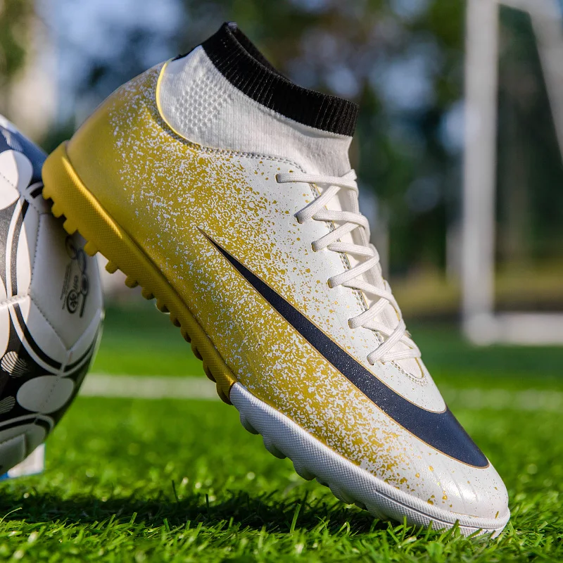 ZHENZU новые футбольные ботинки для бега мужские сникерсы Дети Мальчики ...